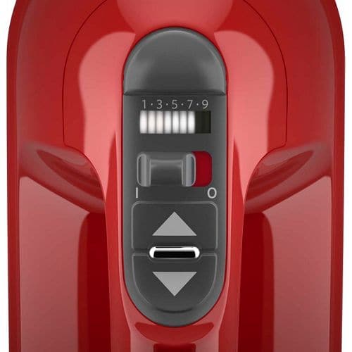 Kitchenaid Hand mixer 5KHM9212EER Keizerrood Detail
