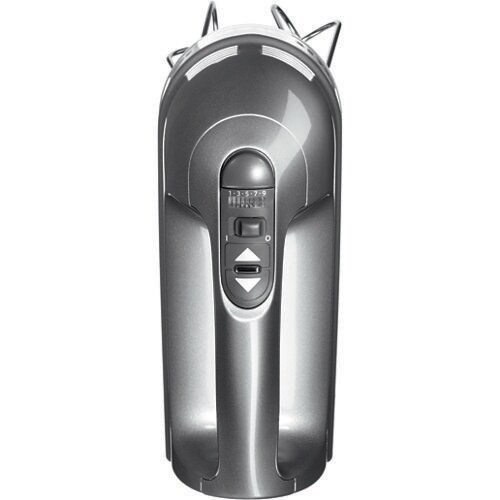 Kitchenaid Hand mixer 5KHM9212ECU Argento placcato Frontal Open