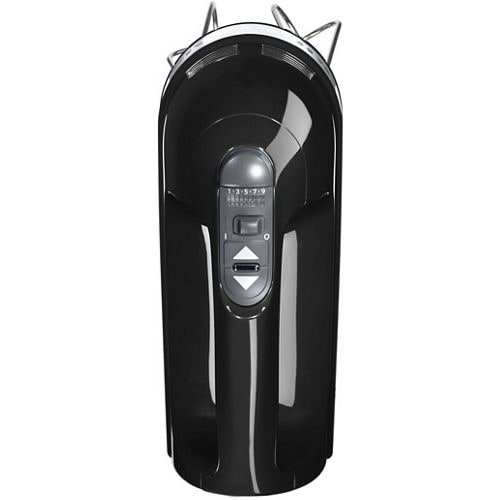 Kitchenaid Hand mixer 5KHM9212BOB Onyx Black Frontal Open