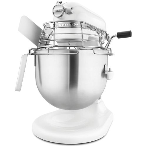 Kitchenaid Food processor 5KSM7990XEWH Bianco Frontal Perspective