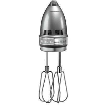 Kitchenaid Hand mixer 5KHM9212ECU Plata moldeado Frontal