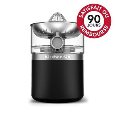 Kitchenaid Juicer squeezer 5KCJR160BM Noir Réglisse Frontal