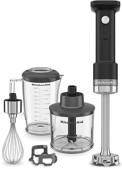 MIXEUR PLONGEANT SANS FIL AVEC ACCESSOIRES SANS BATTERIE - KITCHENAID GO