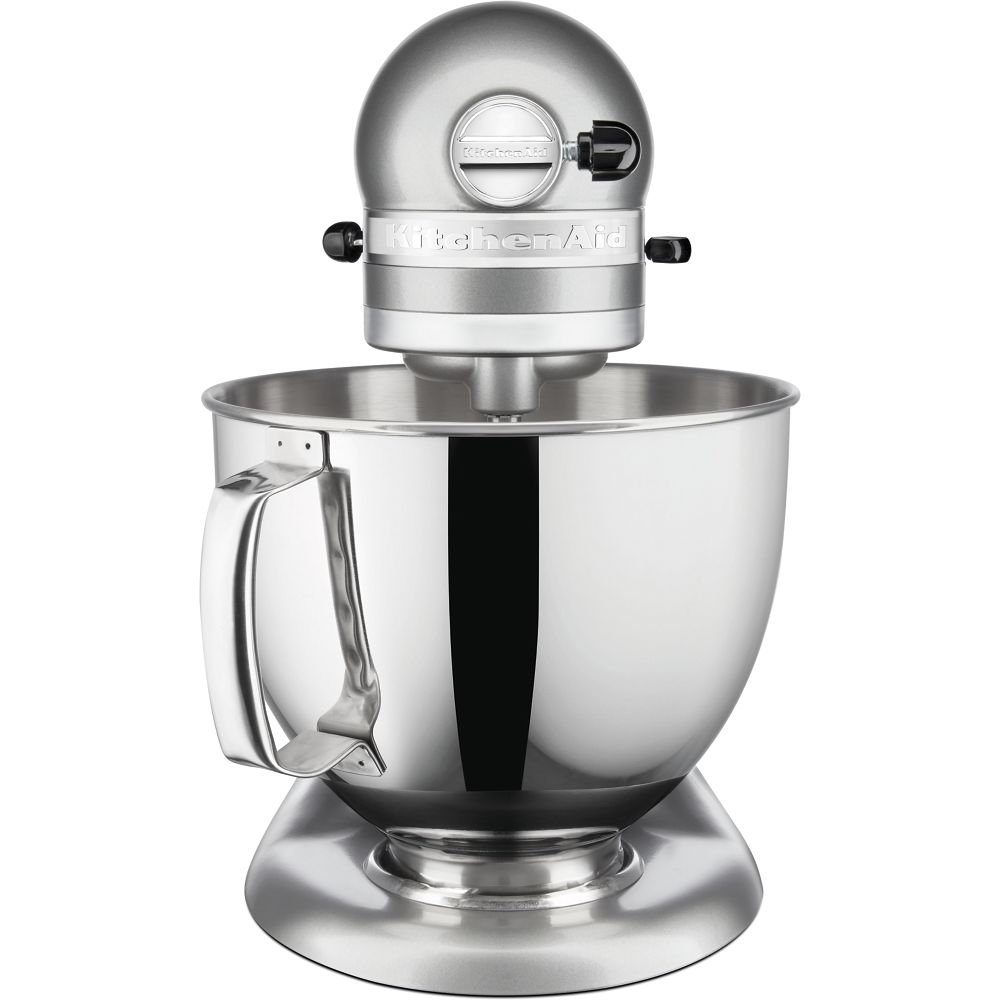 ROBOT PÂTISSIER À TÊTE INCLINABLE 4,8 L - ARTISAN AVEC ACCESSOIRES - Gris argent | KitchenAid BE