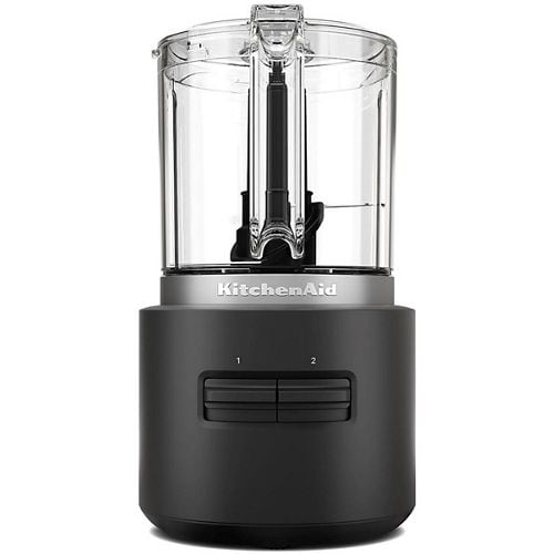 Kitchenaid Chopper 5KFCR500BM Matte black Frontal