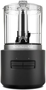 Kitchenaid Chopper 5KFCR500BM Matte black Frontal