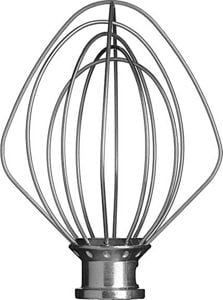 BATIDOR DE VARILLAS PARA BATIDORAS AMASADORAS MEDIANAS CON CABEZAL INCLINABLE 5K452WW Acero inoxidable