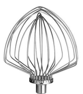 BATIDOR DE VARILLAS PARA BATIDORAS AMASADORAS GRANDES CON BOL ELEVABLE 5K7EW Acero inoxidable