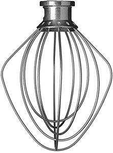 BATIDOR DE 6 VARILLAS PARA BATIDORAS AMASADORAS GRANDES CON BOL ELEVABLE 5KSMBL6W Acero inoxidable
