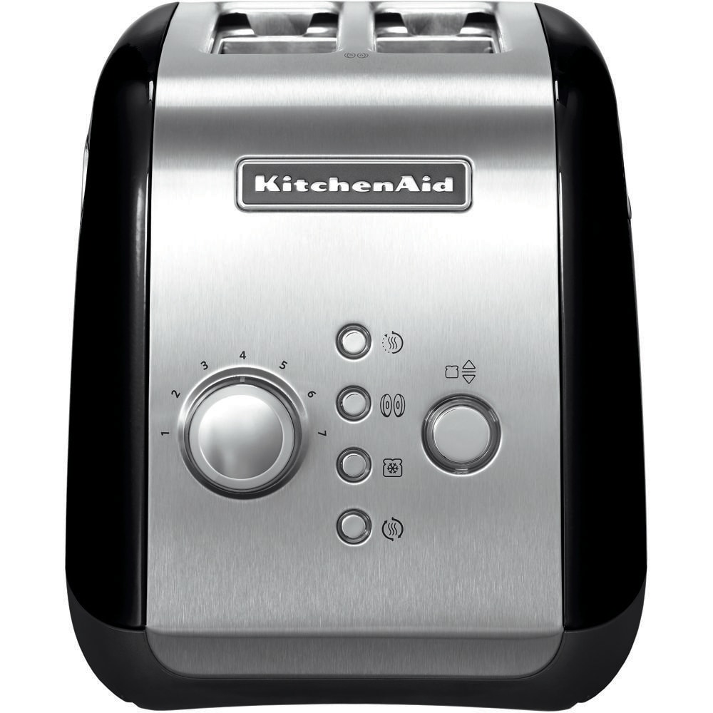 Kitchenaid Toaster 5KMT221EOB Negro onix Frontal