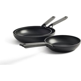 KitchenAid Aluminium 3-delige Braadpannenset Met Anti-aanbaklaag 20cm, 24cm & 28cm