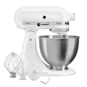 MIXER TILT-HEAD 4.3L - CLASSIC - Matte white | KitchenAid UK