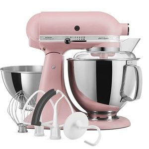 MIXER TILT-HEAD 4.8L - ARTISAN WITH EXTRA ACCESSORIES - Dried rose