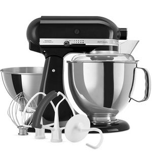 KitchenAid Artisan ブラック MIXER TILT-HEAD 4.8L - ARTISAN PREMIUM - Cast iron black