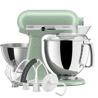Kitchenaid Plateados/Carne Batidora Amasadora Con Cabezal Inclinable De 4,7L - Artisan Con Accesorios Adicionales - Imagen 12