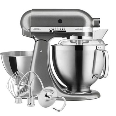 Kitchenaid Food processor 5KSM185PSEMS Argento medaglia Kit