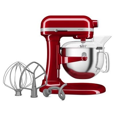 Kitchenaid Food processor 5KSM60SPXEER Rosso imperiale Kit