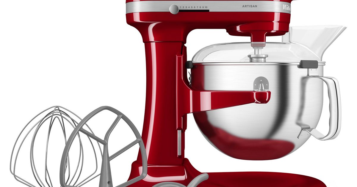 Kitchenaid Large Machine MIXER BOWL-LIFT 5.6L - ARTISAN - Empire red | KitchenAid UK