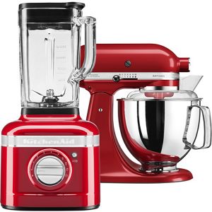 MIXER TILT-HEAD 4.8L - ARTISAN WITH EXTRA ACCESSORIES - Empire red