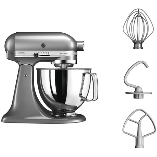 Kitchenaid Food processor 5KSM125ECU Gris argent Kit
