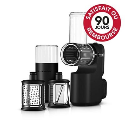 Kitchenaid Food processor 5KGSLR00BM Noir Réglisse Kit