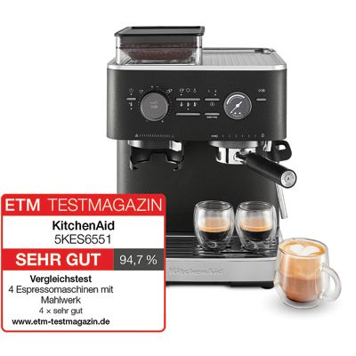 Kitchenaid Coffee machine 5KES6551EBK Gusseisen Schwarz Kit