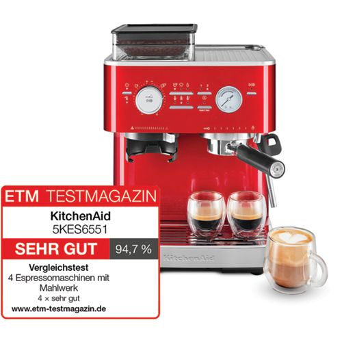 Kitchenaid Coffee machine 5KES6551ECA Liebesapfel-Rot Kit