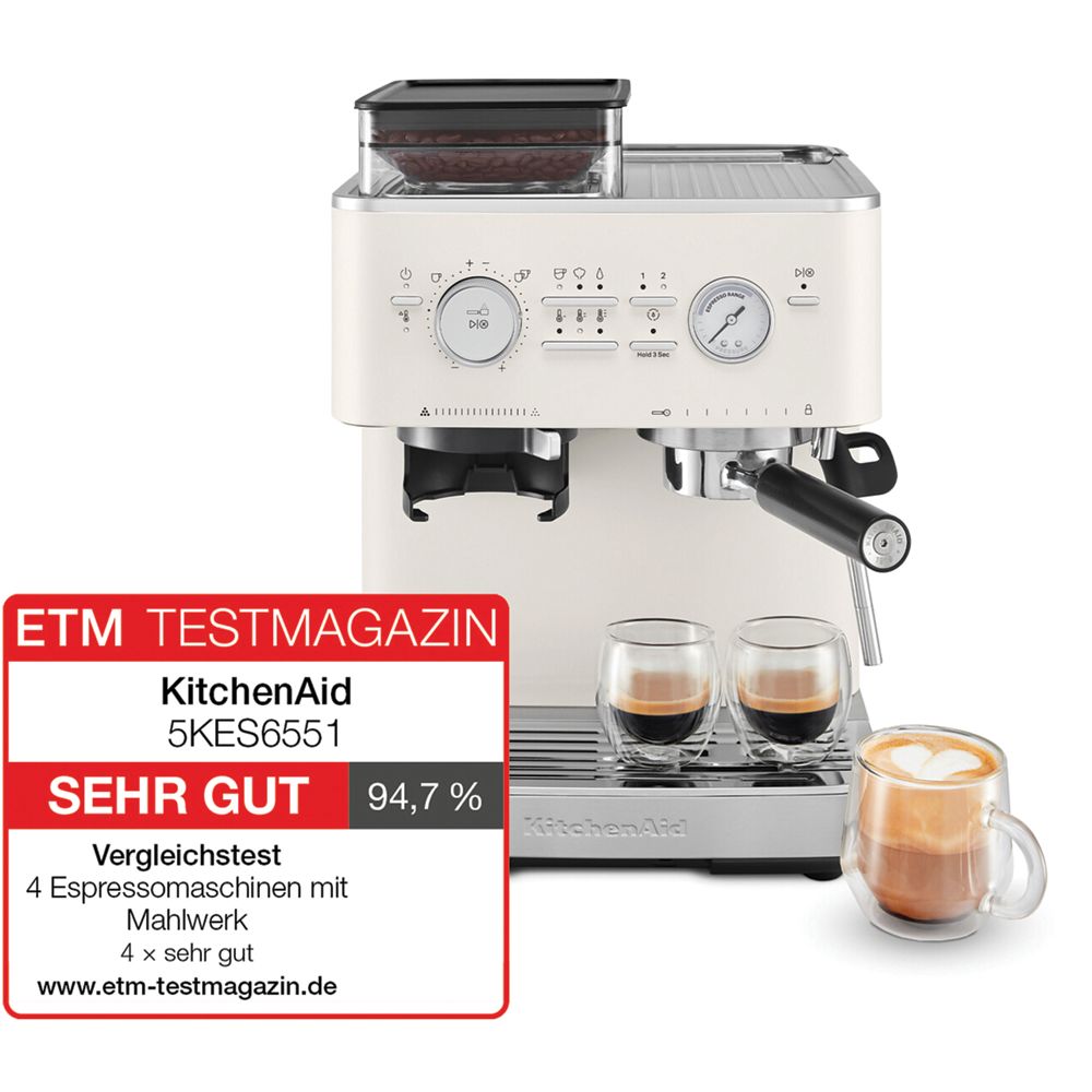 Kitchenaid Coffee machine 5KES6551EPL Porcelain White Kit