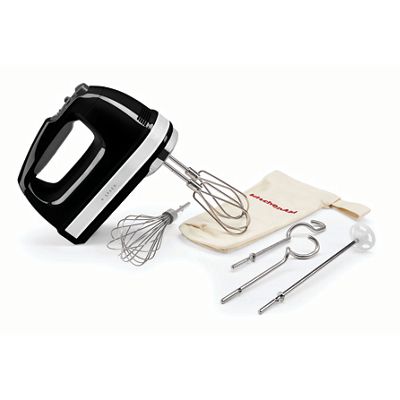 Kitchenaid Hand mixer 5KHM9212EOB Onyx zwart Kit