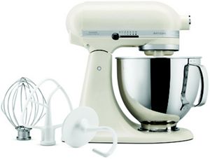 KitchenAid ホワイト MIXER MET KANTELBARE KOP 4,8 L - ARTISAN - Porcelain white