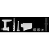Kitchenaid SDA Accessory 5KSMFVSFGA Wit Kit