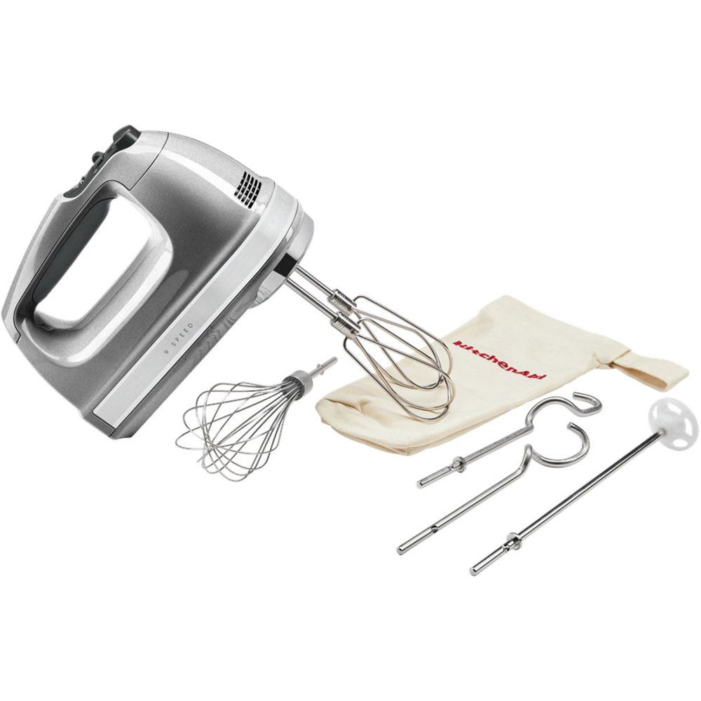 Kitchenaid Hand mixer 5KHM9212ECU Contour silver Kit