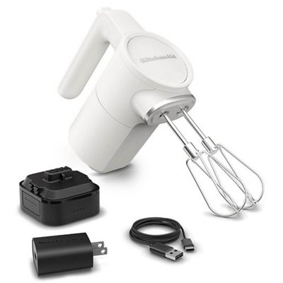 Kitchenaid Hand mixer 5KHMR762PL Porcelain White Kit