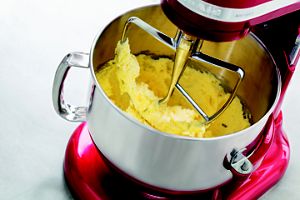 Batidor Plano KitchenAid KSM5THWWSS De Acero Inoxidable De 5 Litros