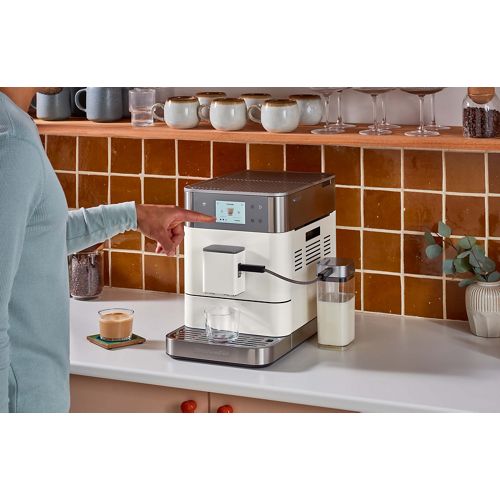Kitchenaid Coffee machine 5KES8557EPL Porcelain White Lifestyle Detail