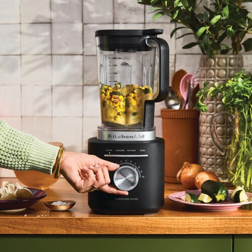 Kitchenaid Stirring machine 5KSB2073EBM Negro mate Lifestyle Frontal