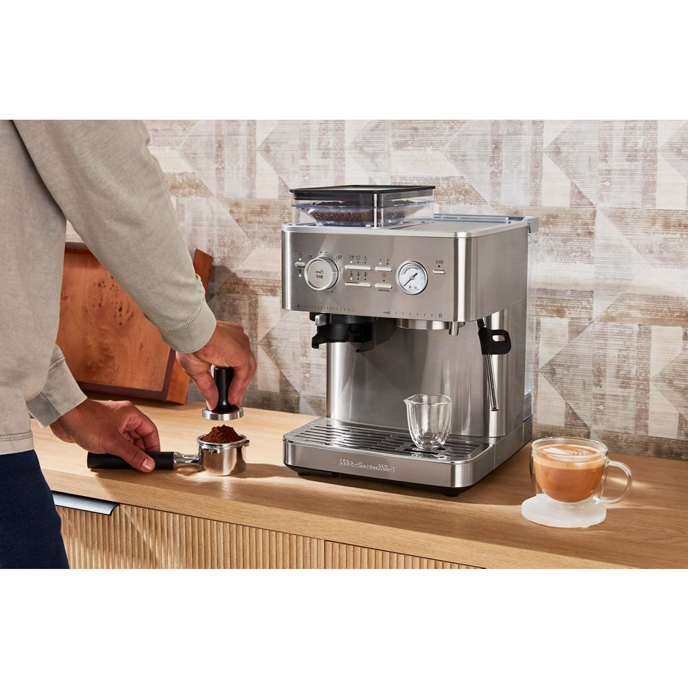 Kitchenaid Coffee machine 5KES6551ESX RUOSTUMATON TERÄS Lifestyle
