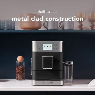 Kitchenaid Coffee machine 5KES8557BBK Cast iron black Lifestyle