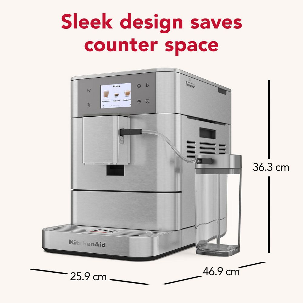 Kitchenaid Coffee machine 5KES8557BSX Stainless steel Lifestyle