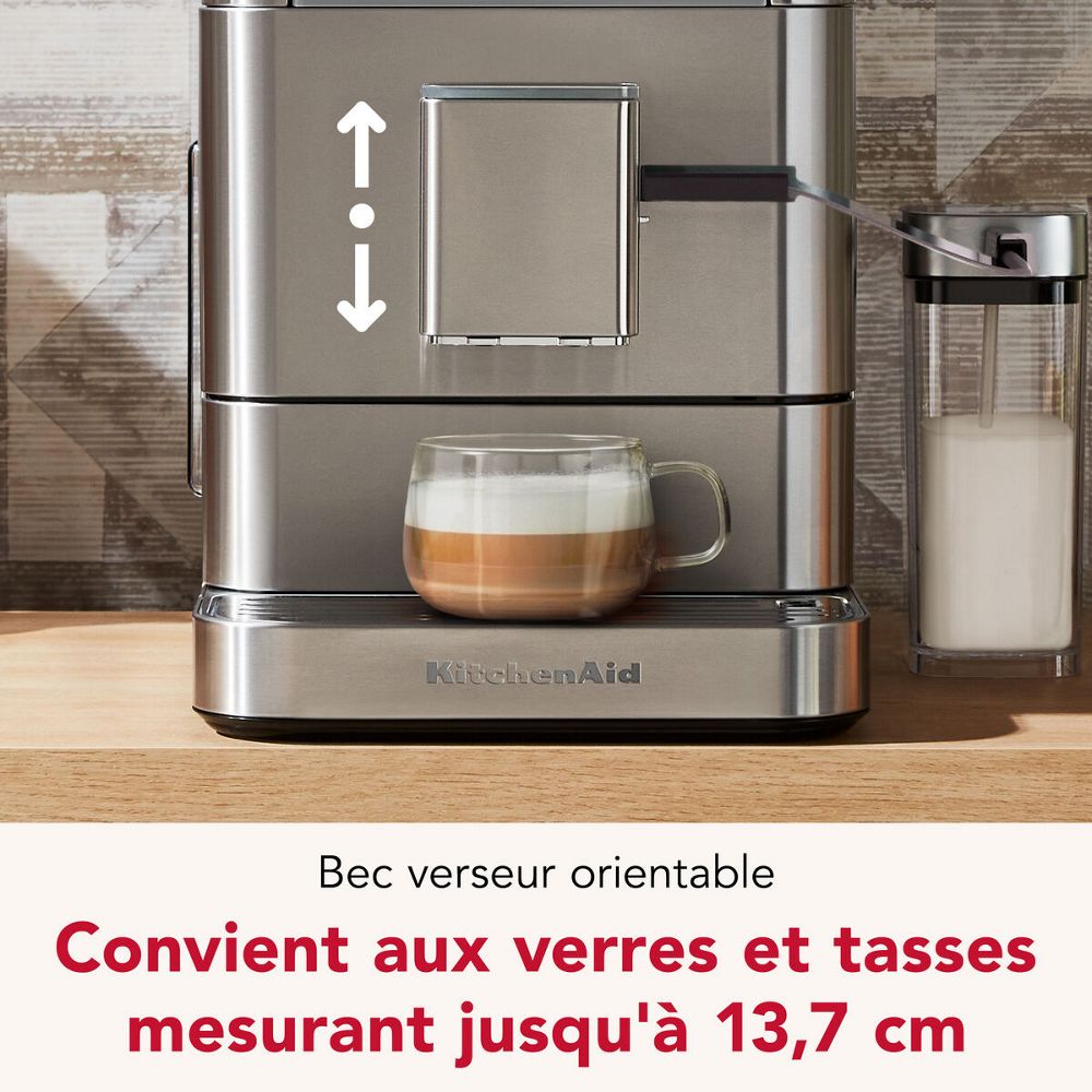 Kitchenaid Coffee machine 5KES8558ESX Acier Lifestyle