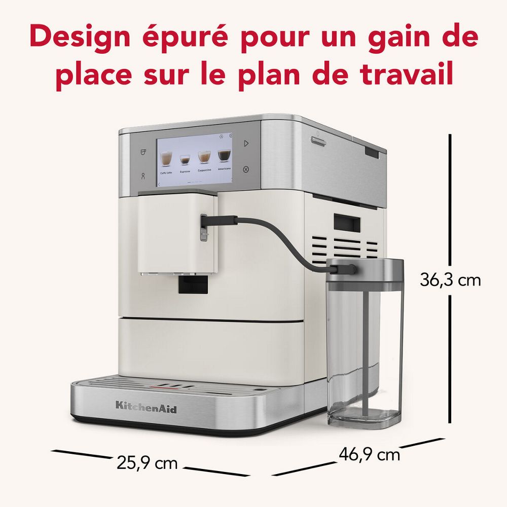 Kitchenaid Coffee machine 5KES8558EPL Porcelaine Lifestyle