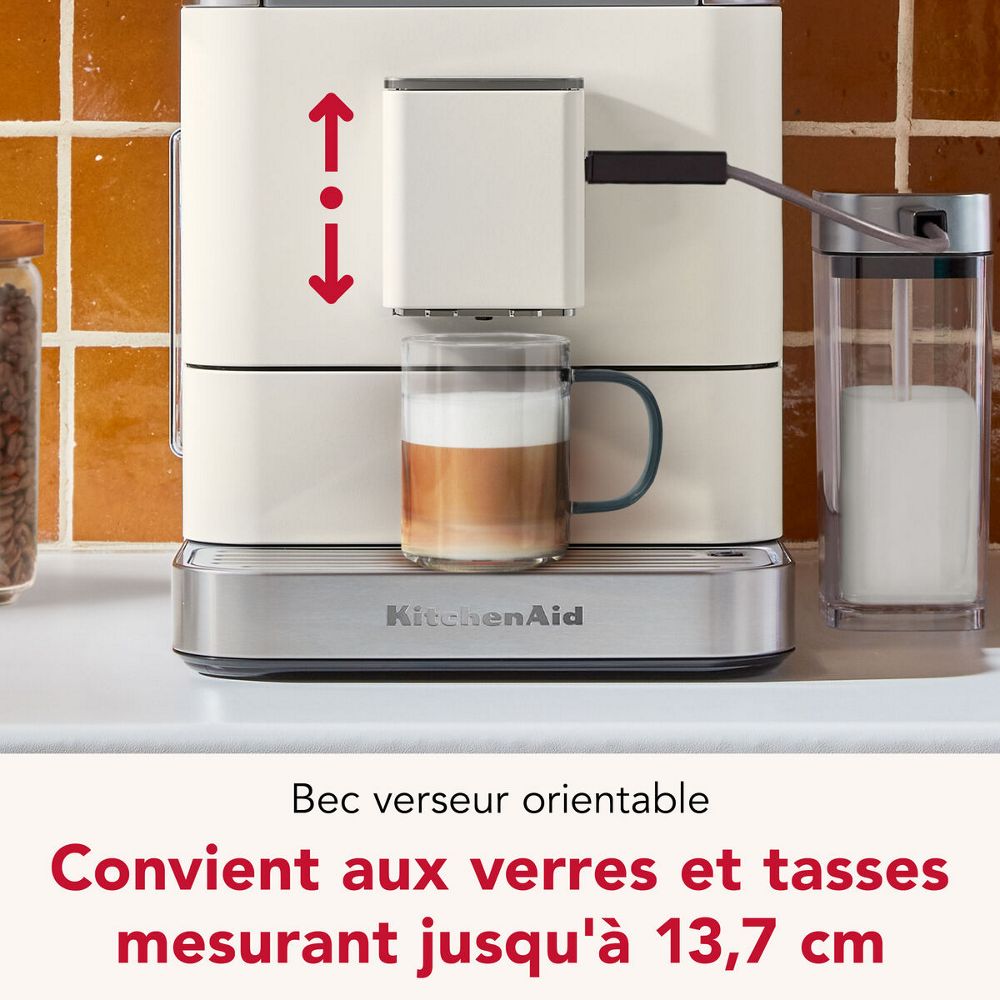 Kitchenaid Coffee machine 5KES8558EPL Porcelaine Lifestyle