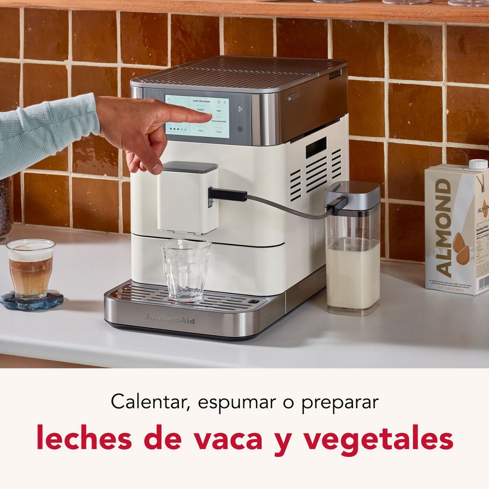 Kitchenaid Coffee machine 5KES8558EPL Porcelain White Lifestyle