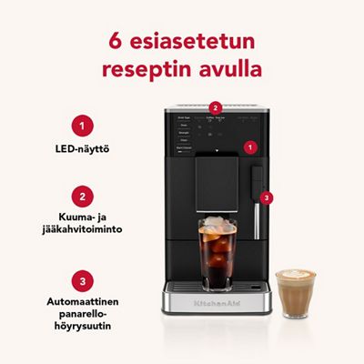 Kitchenaid Coffee machine 5KES8452EBM Mattamusta Lifestyle