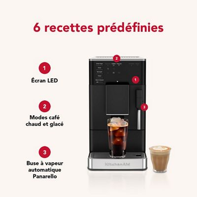 Kitchenaid Coffee machine 5KES8452EBM Noir Réglisse Lifestyle