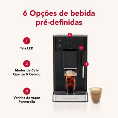 Kitchenaid Coffee machine 5KES8452EBM Matte black Lifestyle