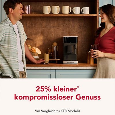 Kitchenaid Coffee machine 5KES8452EBM Matt schwarz Lifestyle