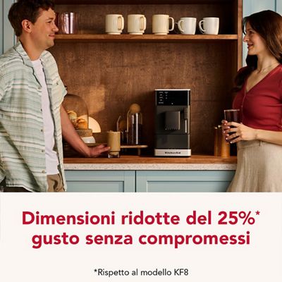 Kitchenaid Coffee machine 5KES8452EBM Nero Opaco Lifestyle