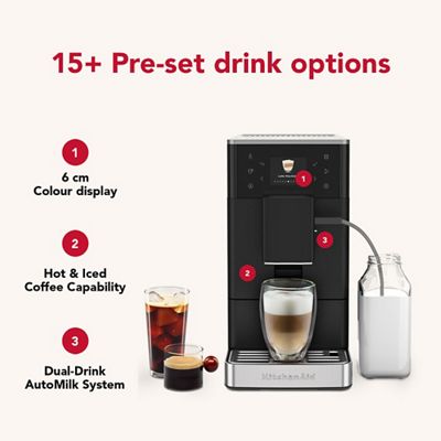 Kitchenaid Coffee machine 5KES8453BBM Matte black Lifestyle