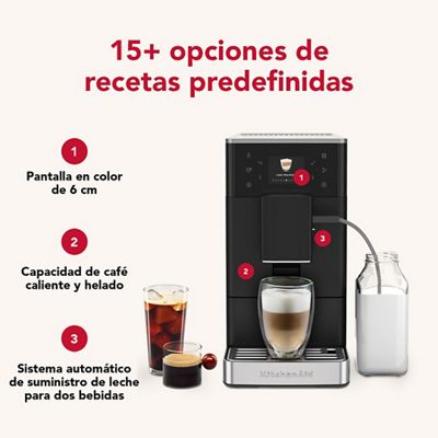 Kitchenaid Coffee machine 5KES8453EBM Negro mate Lifestyle